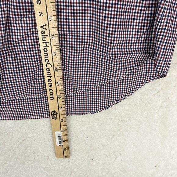 Polo Ralph Lauren Shirt Mens XL Classic Fit Red Blue Gingham‎ Check Oxford Pony - Picture 5 of 6